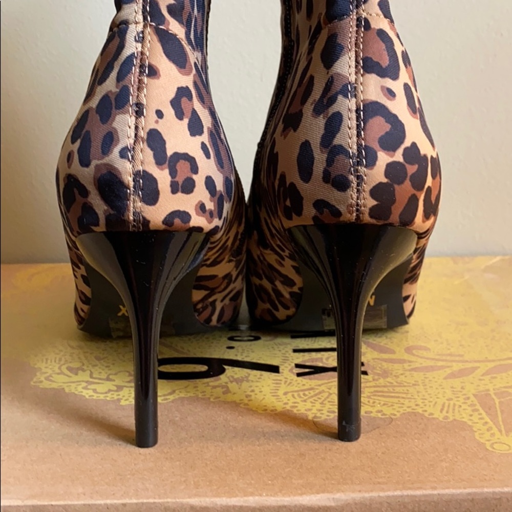 NWB!! Mix No. 6 Leopard Print Bootie - Picture 3 of 6